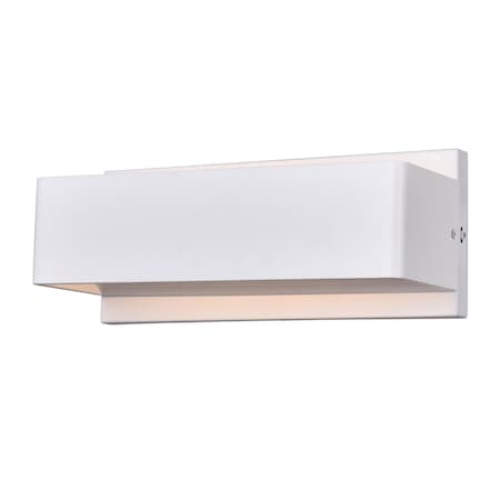Cwi Lighting Lilliana LED Wall Sconce With White Finish 7146W12-103
